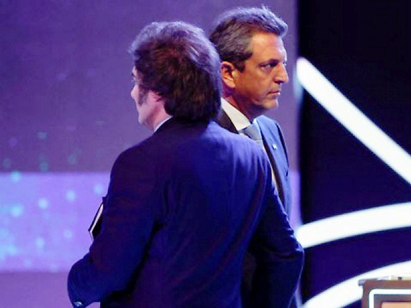 Se sortearon los roles para el debate presidencial entre Sergio Massa y  Javier Milei – Diario El Ciudadano y la Región