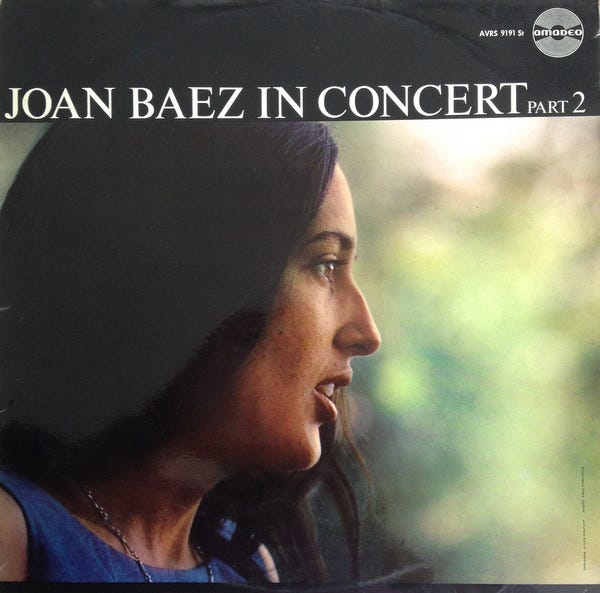 Joan Baez – In Concert Part 2 – Vinyl (LP, Album, Stereo), 1963 [r4508544]  | Discogs