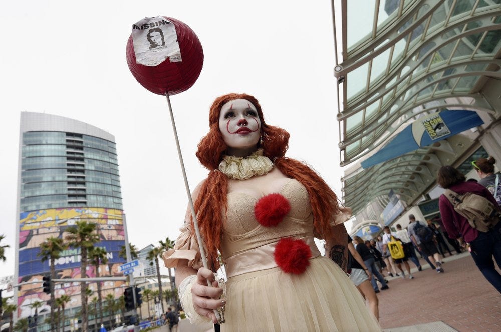 comic con 2019 princess pennywise hits