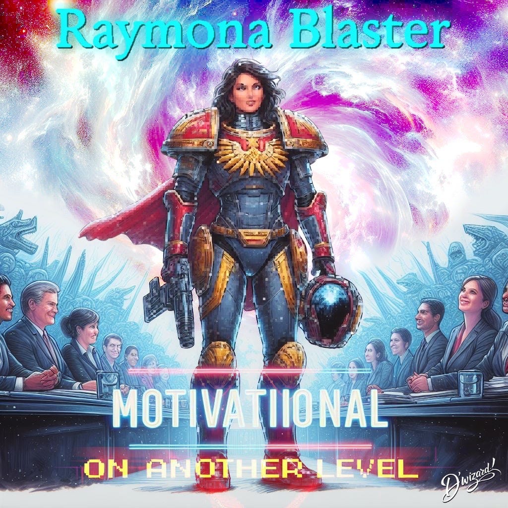 RAYMONA BLASTER: MOTIVATIONAL ON ANOTHER LEVEL