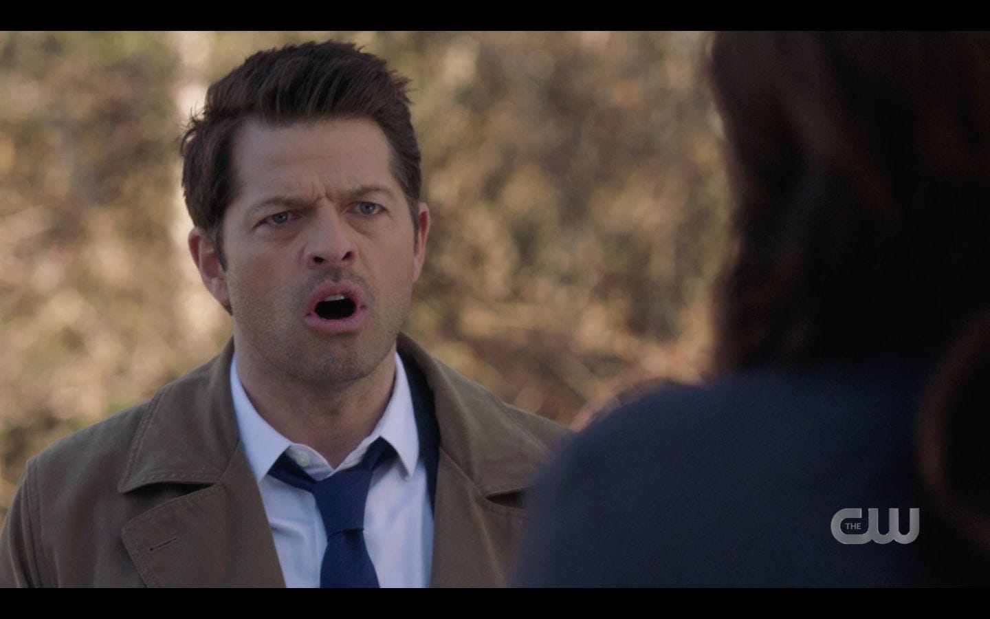 Castiel talking to Duma about Mary dying SPN 14.18