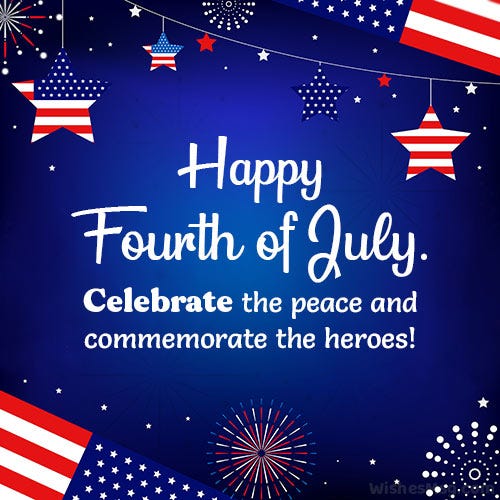 Happy 4th of July Wishes, Messages and Quotes - WishesMsg