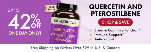 Get up to 42% Off on Quercetin and Pterostilbene