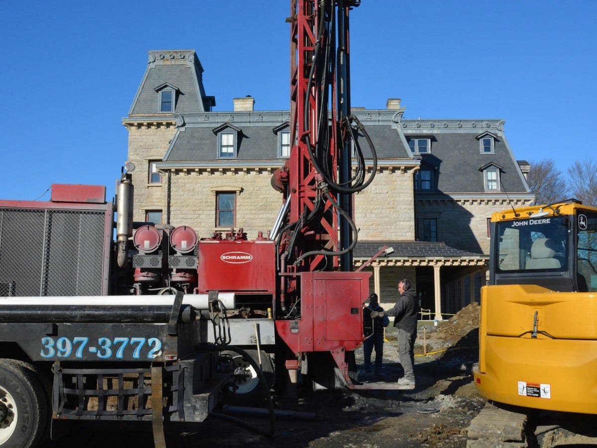 Chateau-sur-Mer is going green with a new geothermal system