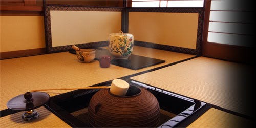 tea ceremony room with alcove 
