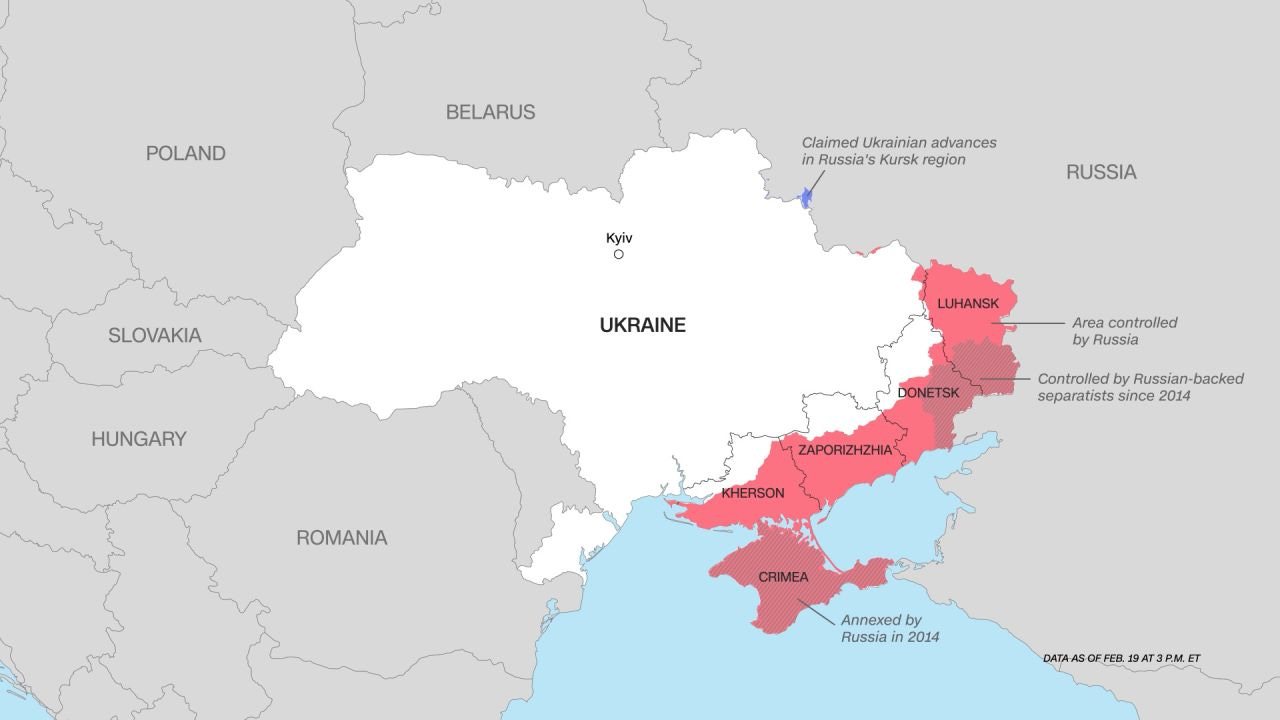 Maps show the territories key to any Ukraine-Russia deal | CNN