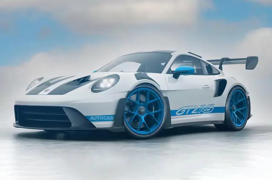 Porsche 911 gt2 rs hybrid autocar