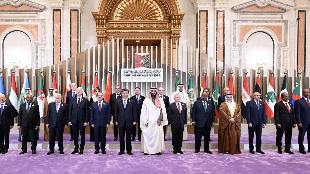 Xi China Arab League Saudi Arabia 2022