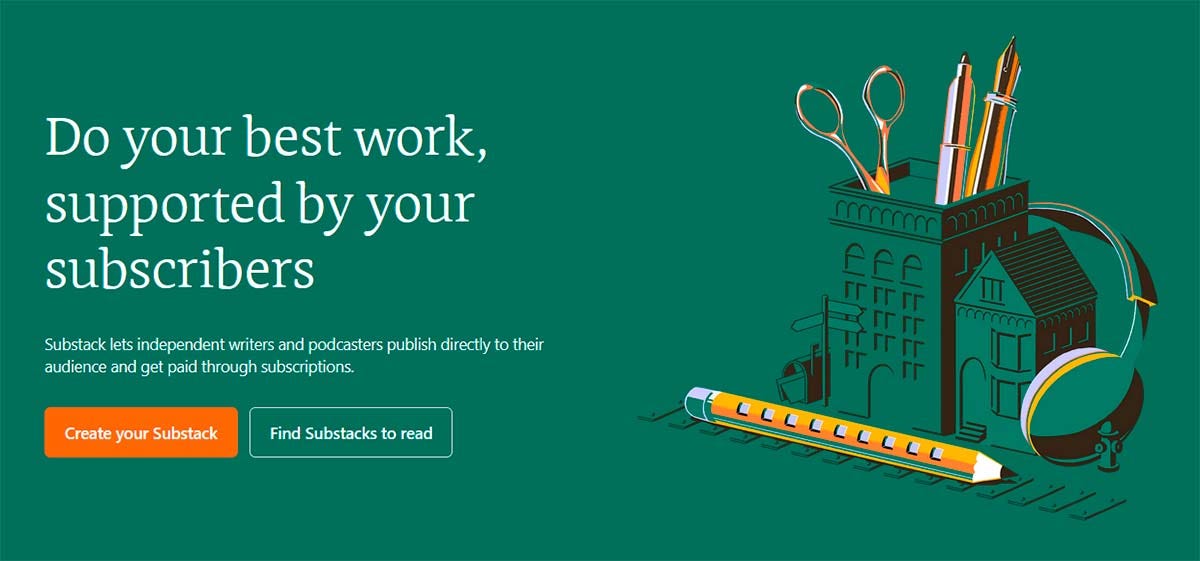Las tres razones principales por las cuales los periodistas usan Substack -  Laboratorio de Periodismo Luca de Tena