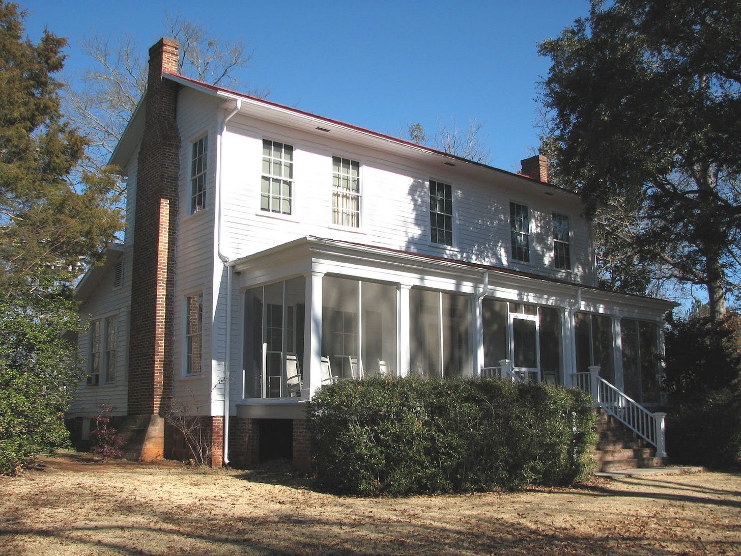 The setting of Wildcat, the biopic of Flannery O'Connor was Andalusia Farm, Milledgville, Georgia, Flannery O’Connor’s family home where she wrote most of her work from 1951 to 1964. The setting of Wildcat, the biopic of Flannery O'Connor was Andalusia Farm, Milledgville, Georgia, Flannery O’Connor’s family home where she wrote most of her work from 1951 to 1964.