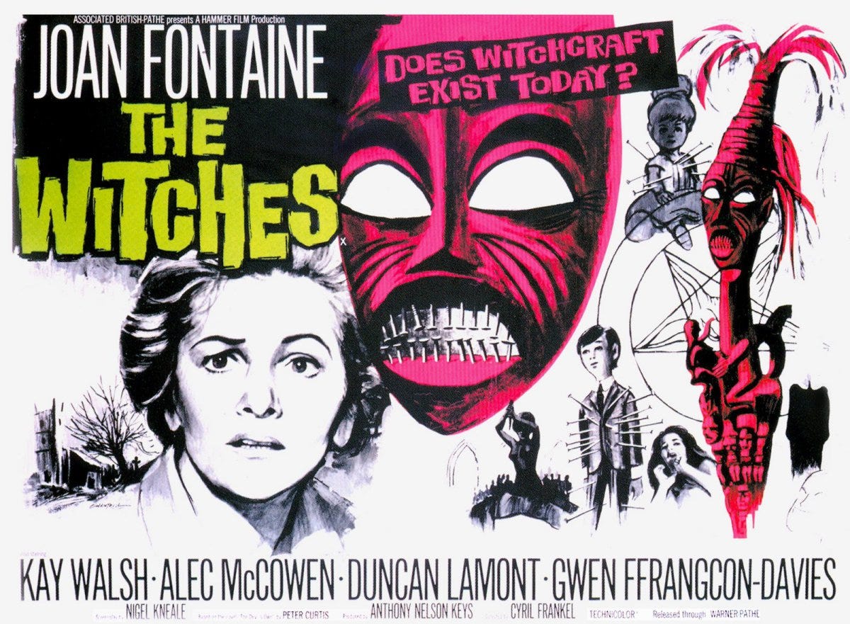 The Witches (1966) [31 Days of Hammer Horror Review] – BIG COMIC PAGE