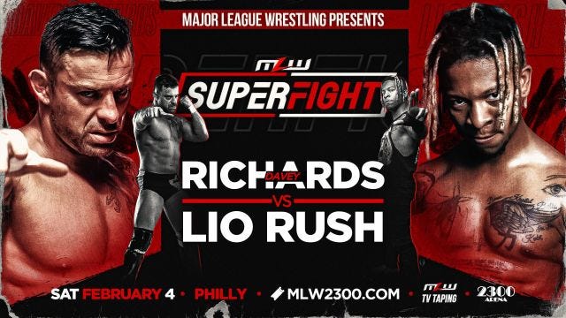 Davey Richards vs. Lio Rush