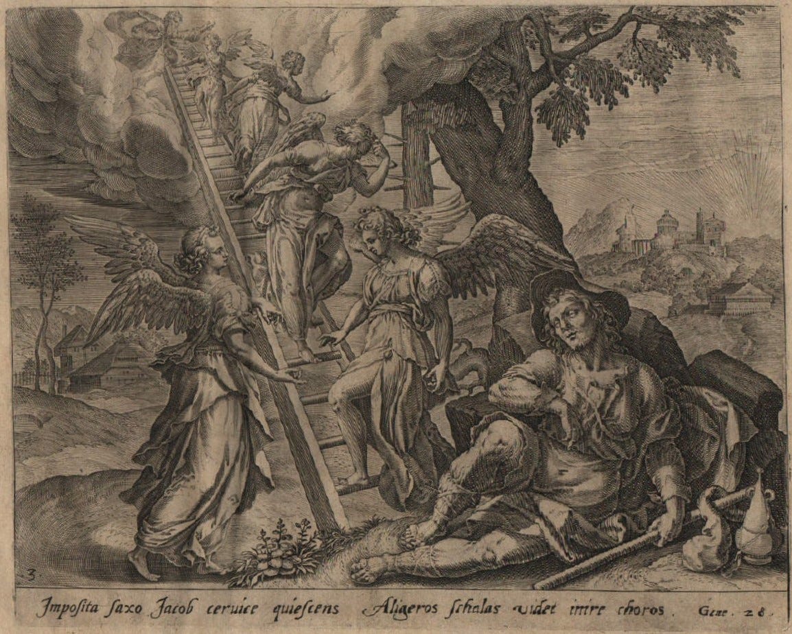 Engraving: Jacob's Dream