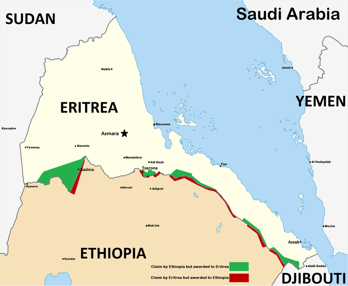 Eritrean–Ethiopian border conflict - Wikipedia