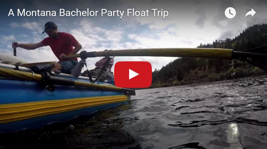 Bachelor party float