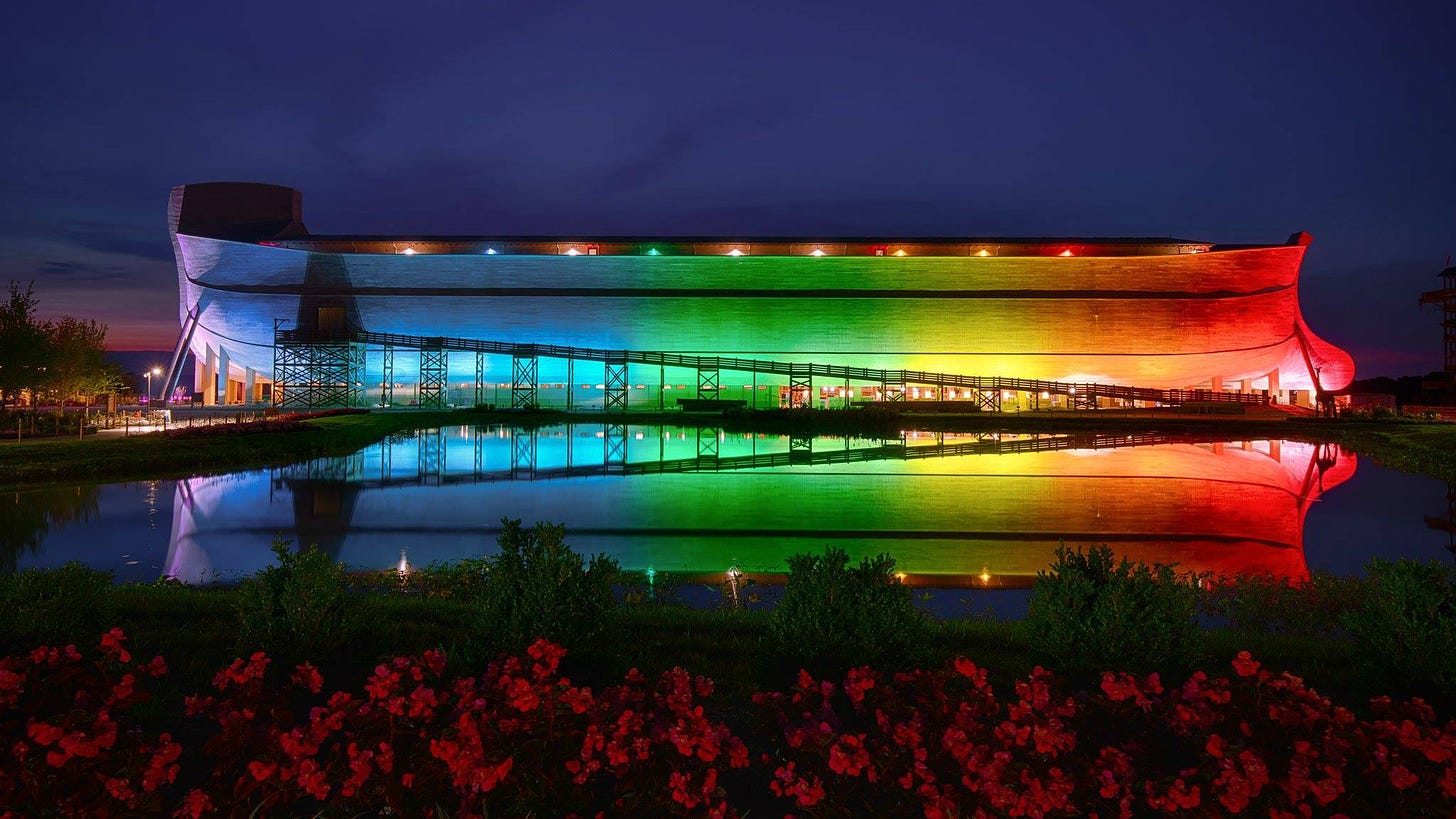 Ark Encounter adds rainbow lights