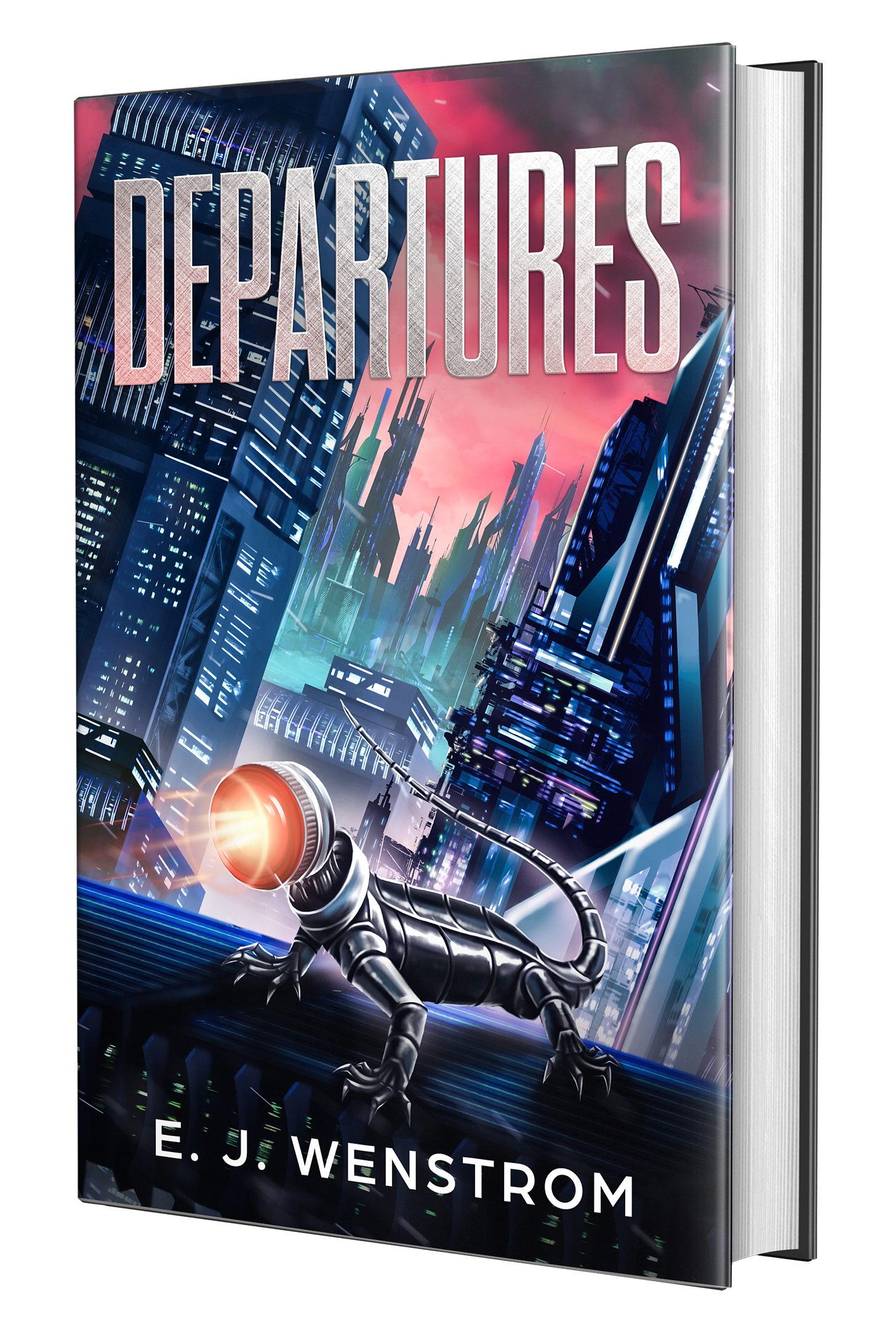 book cover for Departures by E. J. Wenstrom