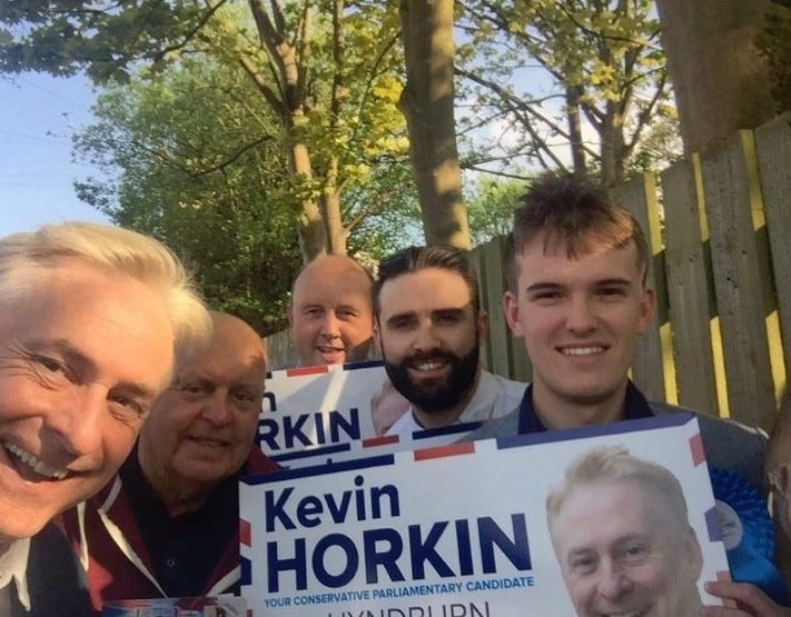 Lewis A Baxter Tory Campaigner Kevin Horkin Activate