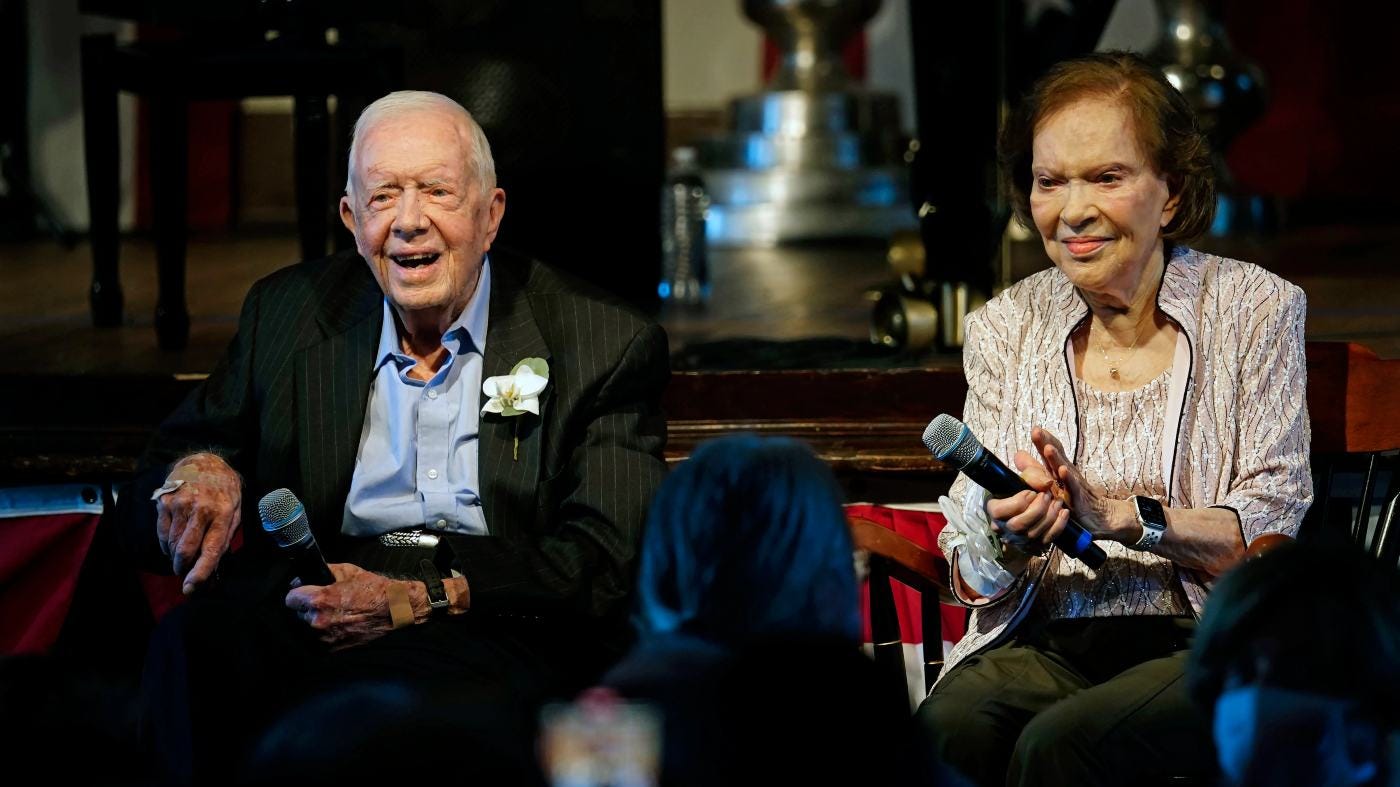 Jimmy Carter spotted at Georgia festival a week before his 99th birthday |  The Hill