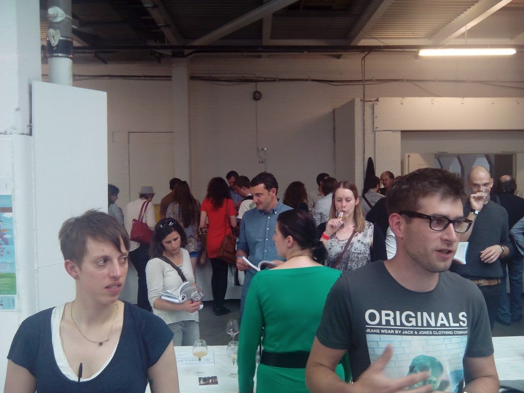 Milan Nestarec + colleague, Raw Fair, London, May 2015