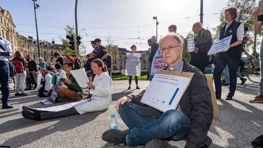 “Tell me something that works better than joining in the civil disobedience and resistance” “Tell me something that works better than joining in the civil disobedience and resistance”