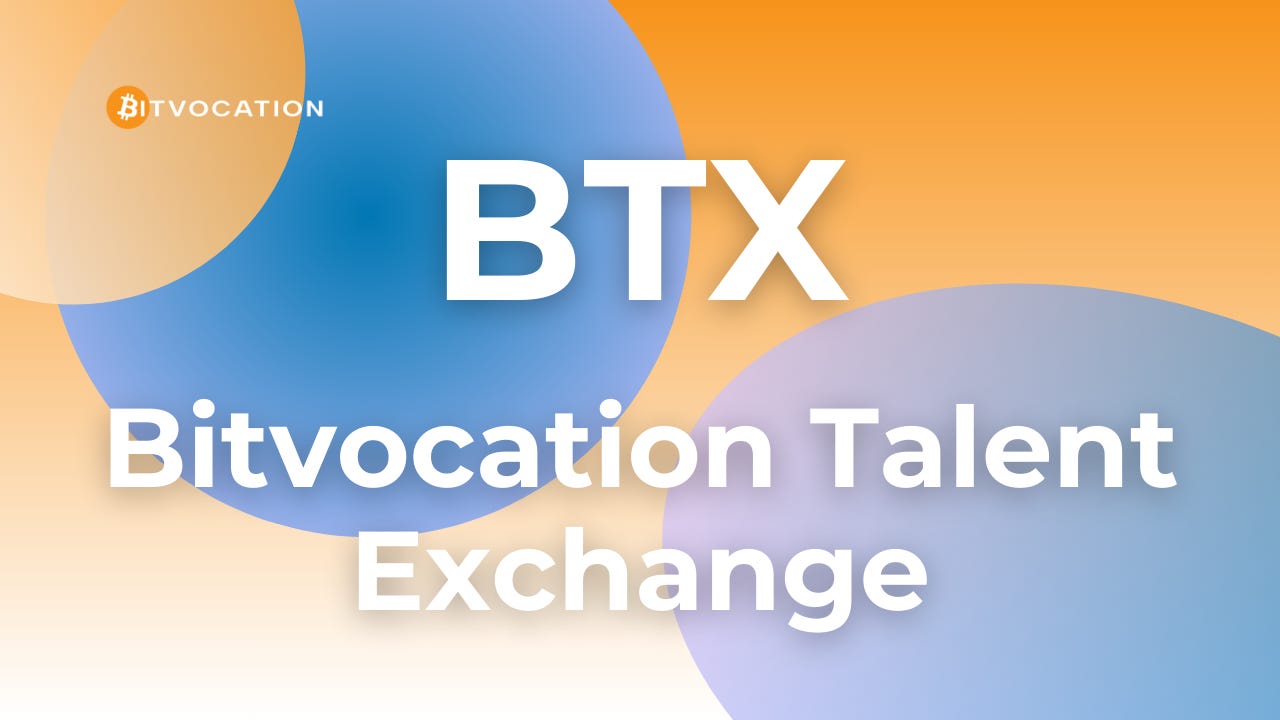 BTX Bitvocation Talent Exchange