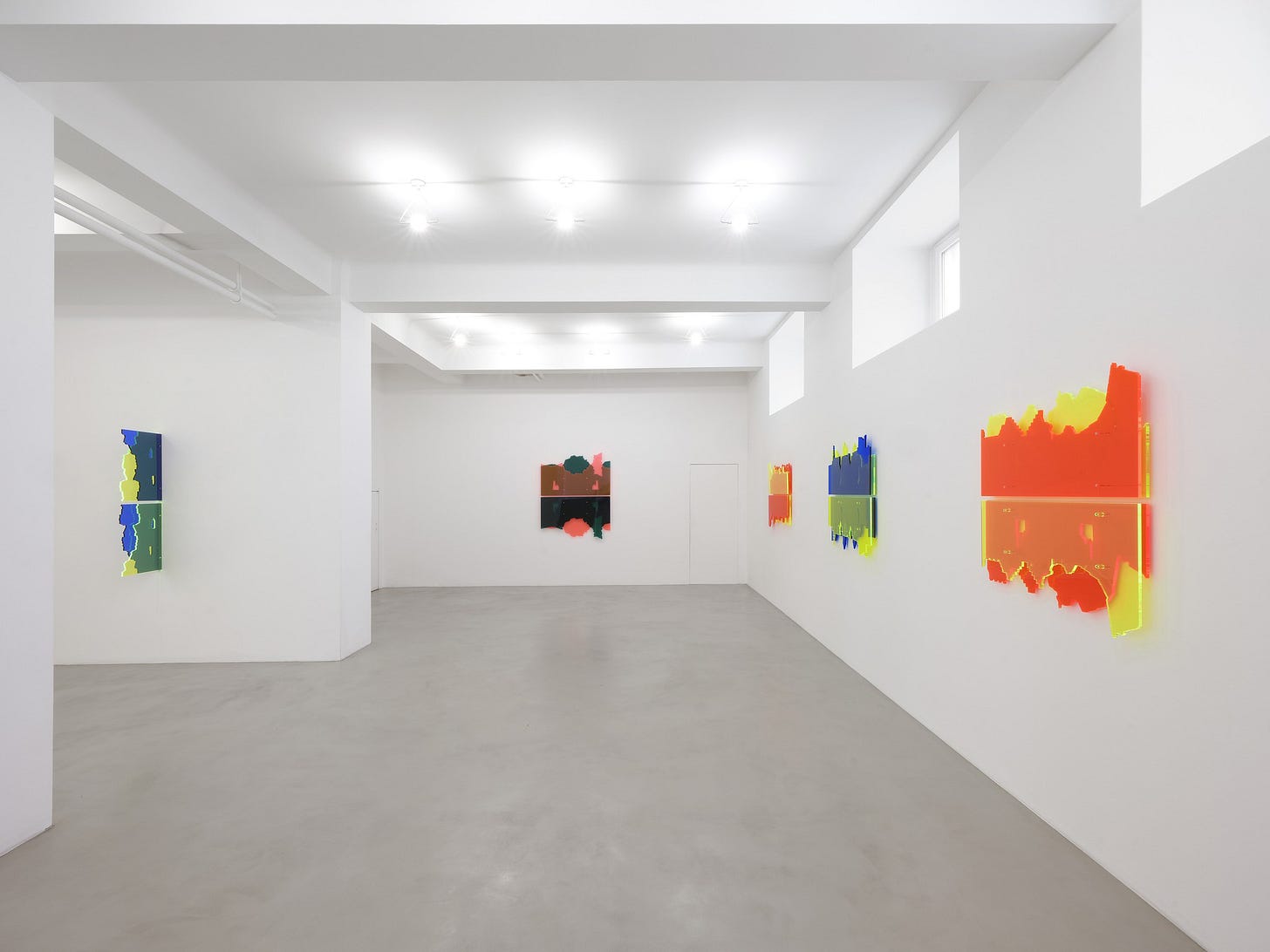 Francesco Candeloro. Cime nel tempo, (exhibition views), Curated by Giorgio Verzotti, A arte Invernizzi, Milano, May 22 – July 15, 2025 [Art: © Francesco Candeloro. Photos: © Bruno Bani]
