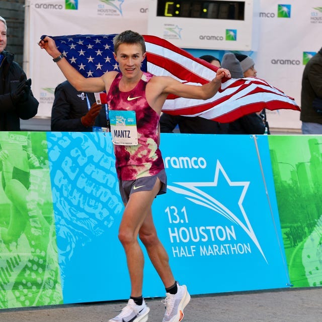 conner mantz, houston half marathon 2025