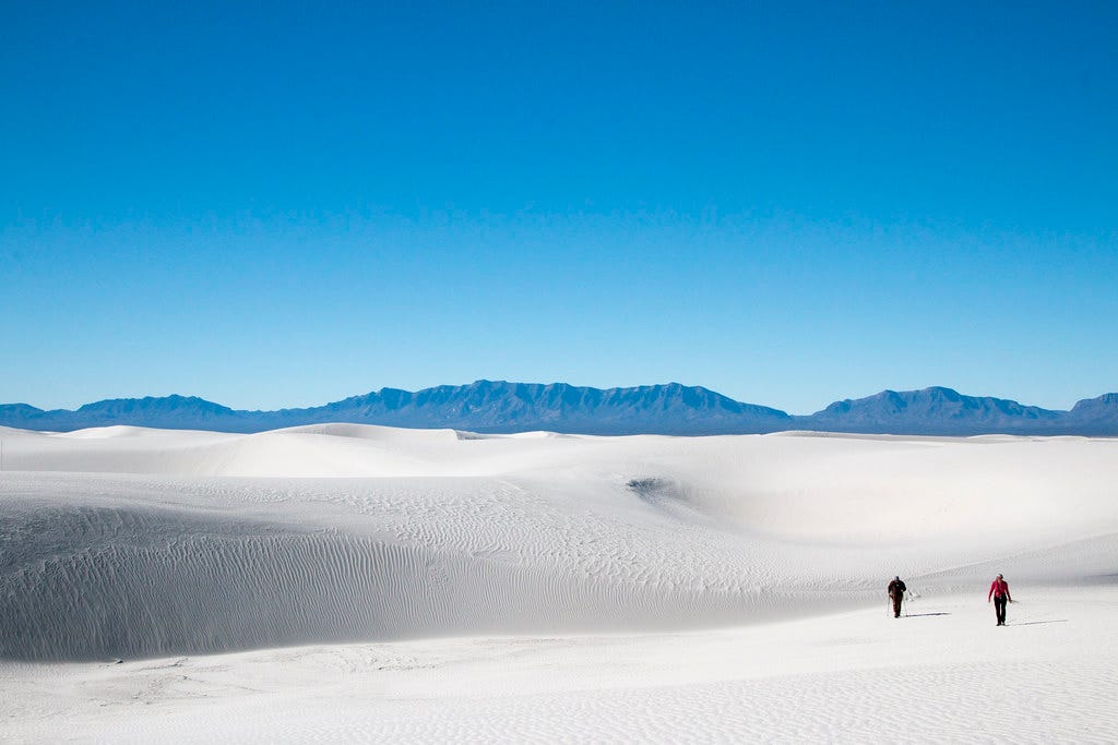 White Sands | Rising from the heart of the Tularosa Basin is… | Flickr