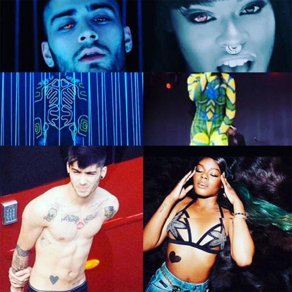 Nicki Minaj can't escape Safaree Samuels and Zayn Malik affects Azealia Banks 2016 gossip images