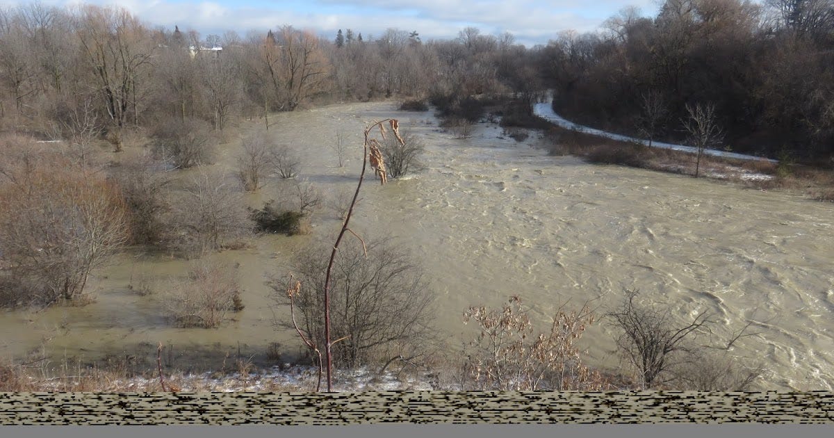 The Gabekanaang-ziibi River/Leave The Canoes And Come Back River/Humber ...