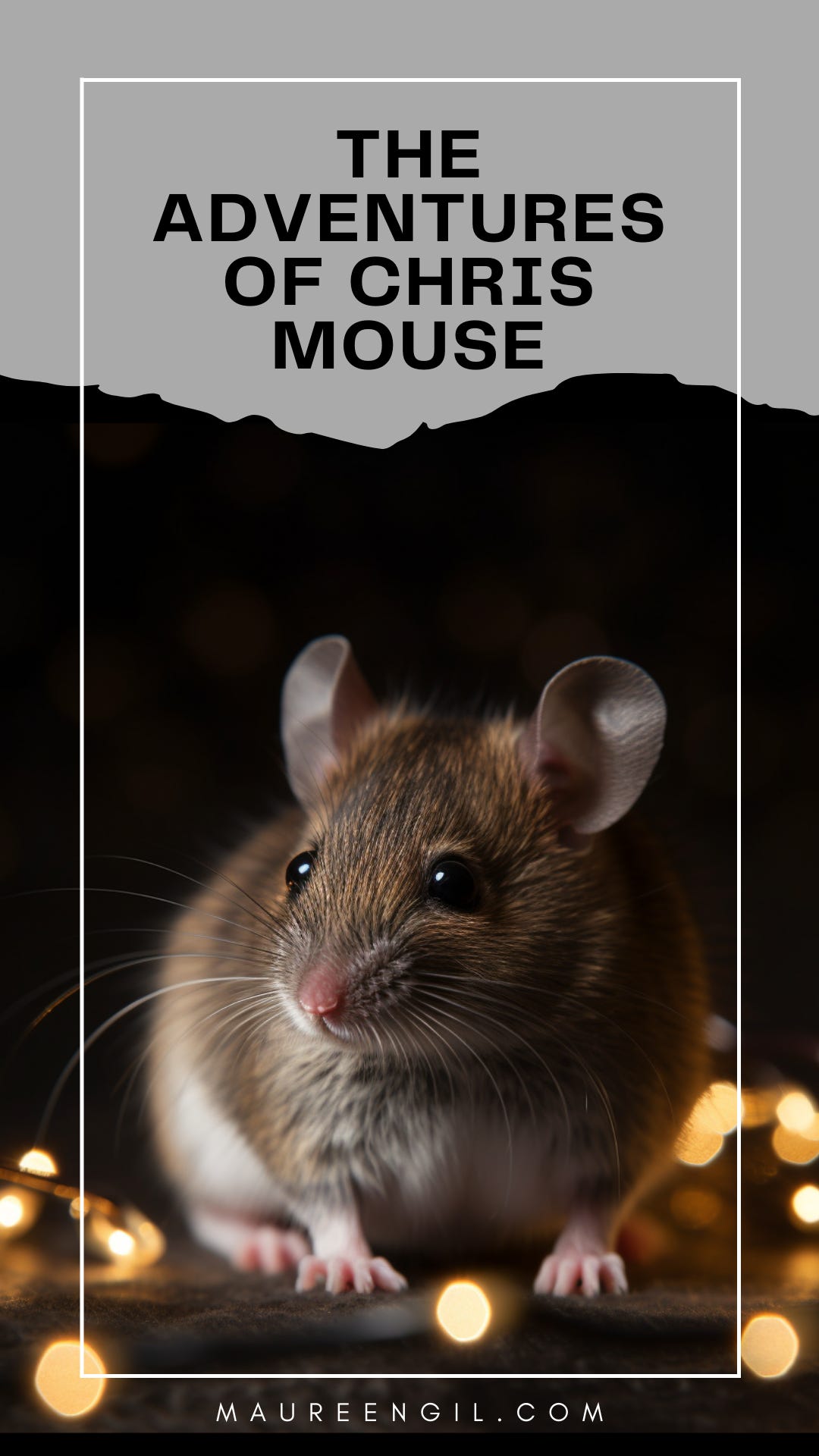 A little poem about a mouse on Christmas day.