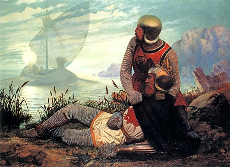 File:The Death of King Arthur by John Garrick.jpg