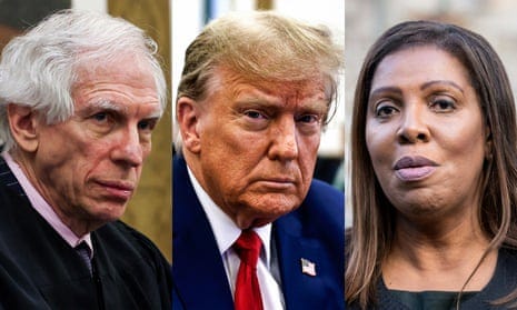 Trump accuses judge and Letitia James of bias in surprise court address  during fraud trial closing arguments - as it happened | Donald Trump | The  Guardian