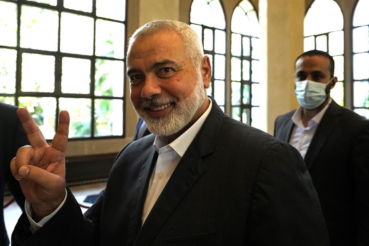 Hamas re-elects Ismail Haniyeh as supreme leader | AM 1420 The ANSWER ...
