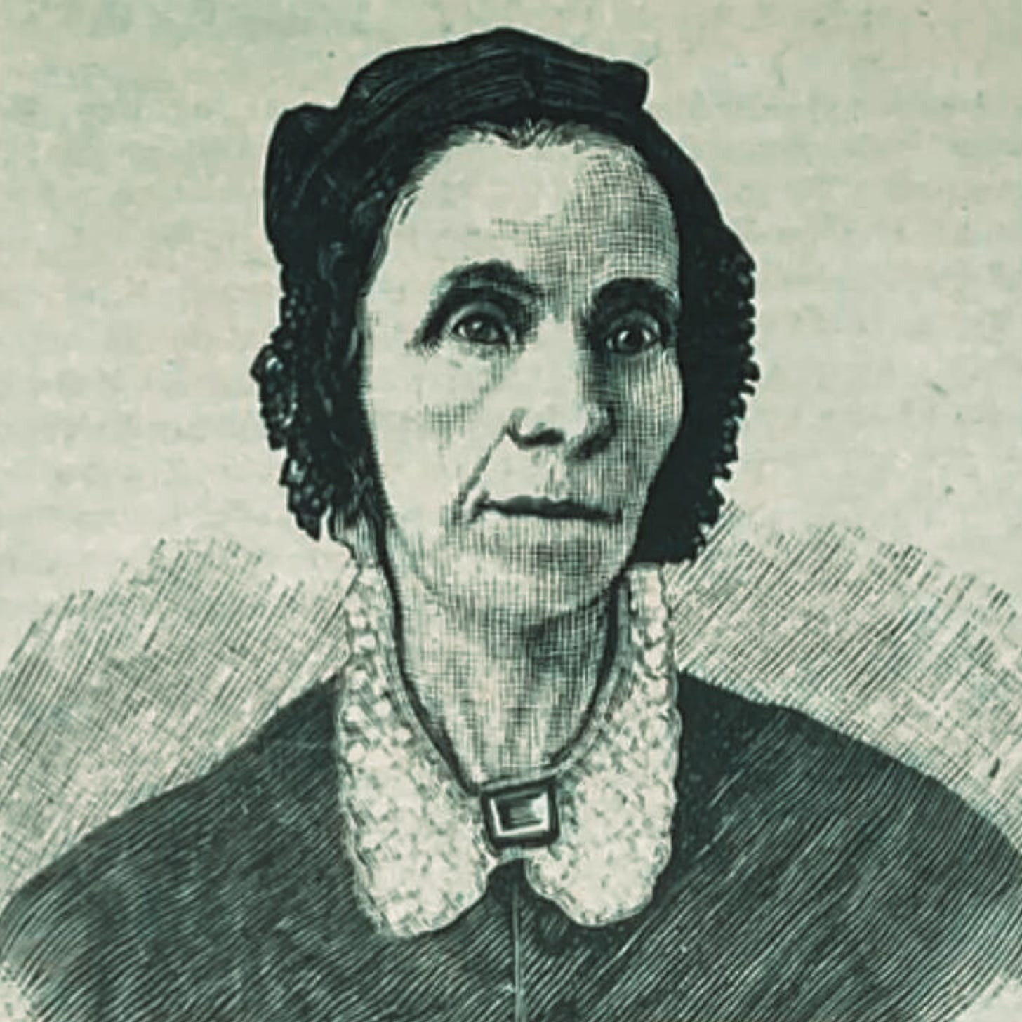 Drawing of Mrs. Nash from 1879