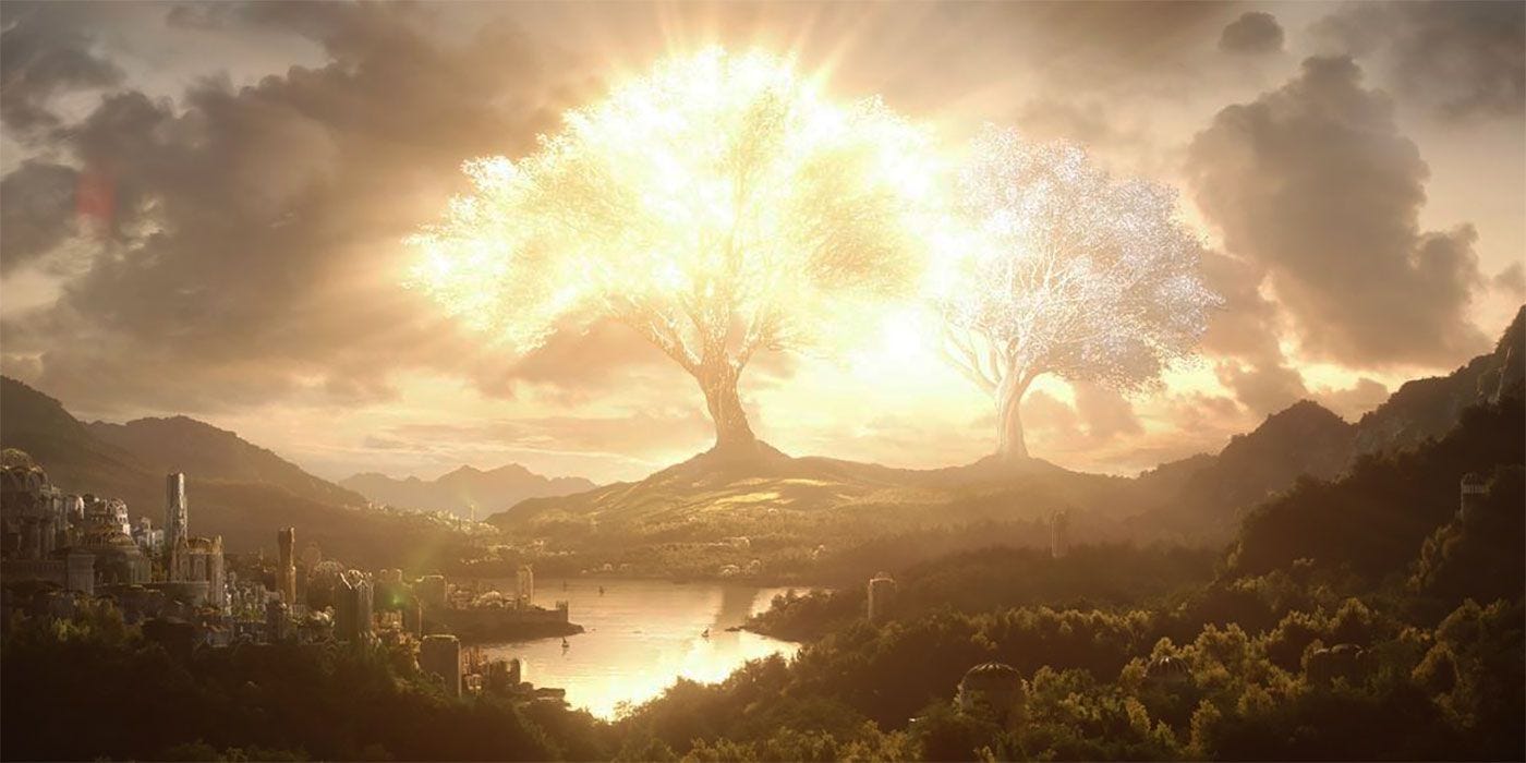the Two Trees of Valinor