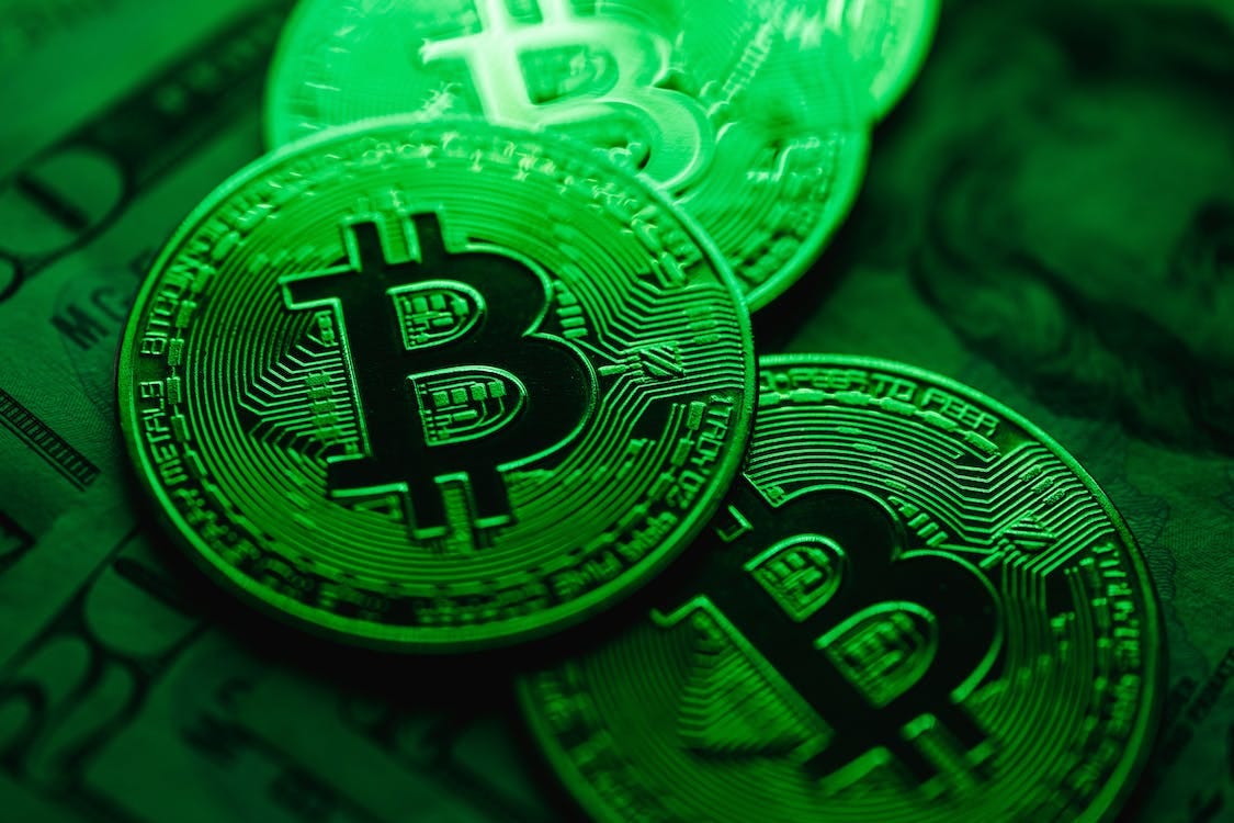 Free Cryptocurrency Coins in Close-up Photography Stock Photo
