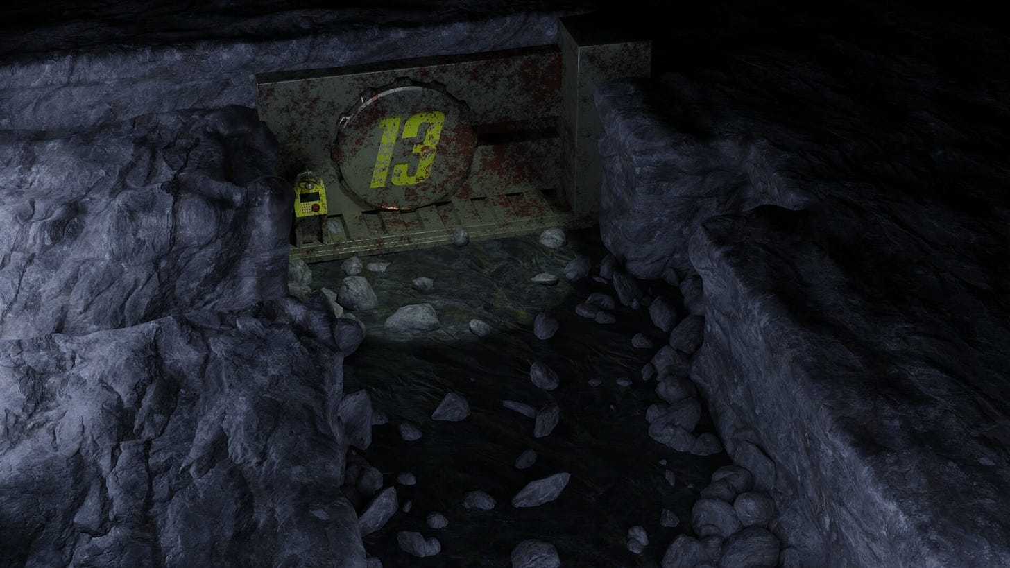 Jonathan Fournier - Fallout 1 Vault 13 Entrance