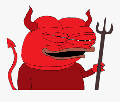 pepe #meme #rarepepe #devil #devilish - Pepe Devil Png , Free Transparent  Clipart - ClipartKey