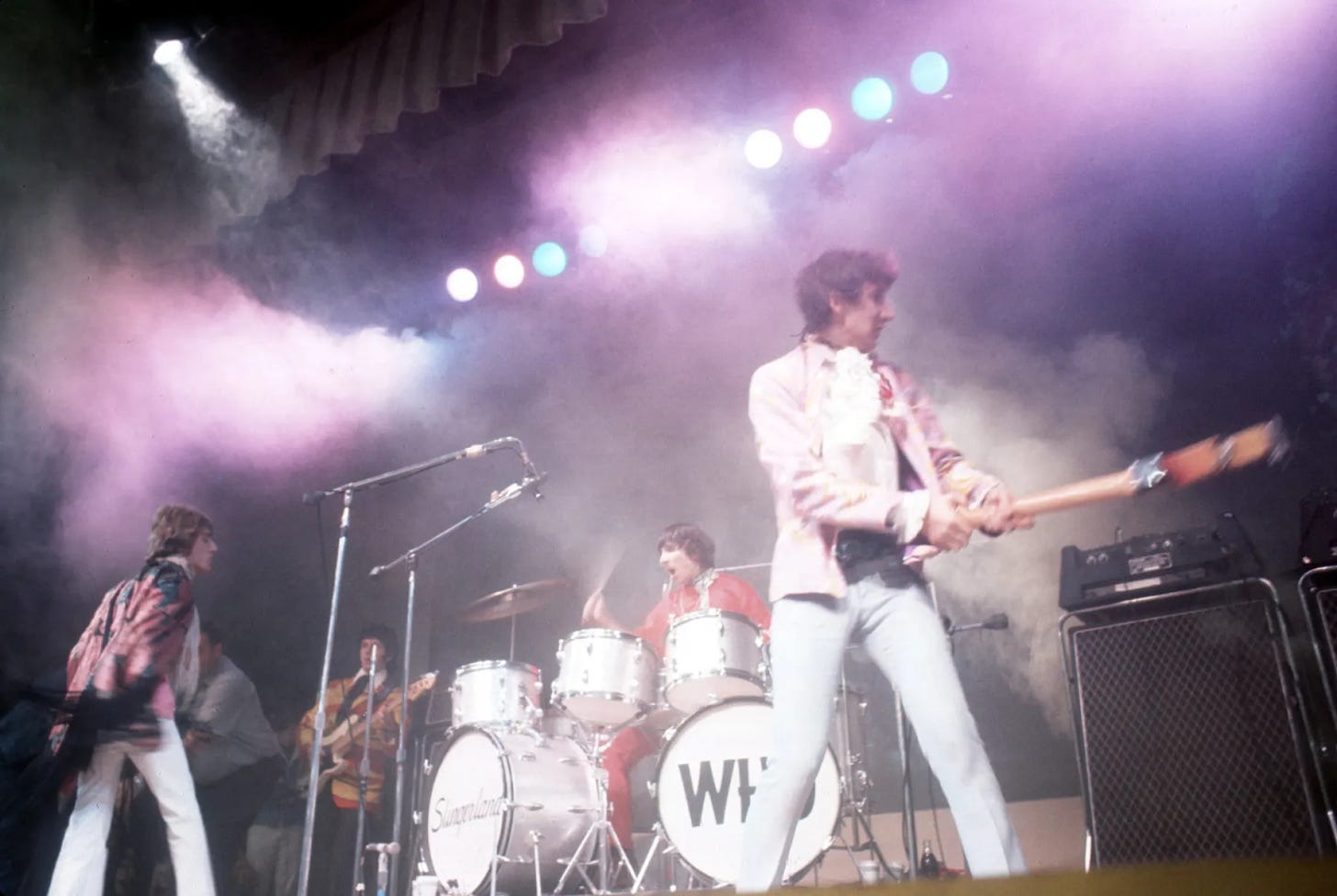 The Who playing at Monterey