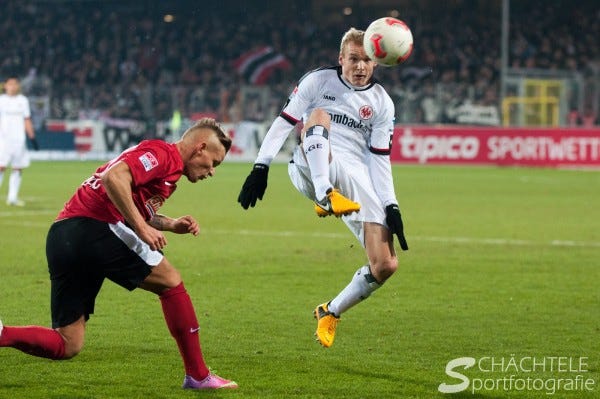 freiburg beats eintracht frankfurt german soccer 2015 images