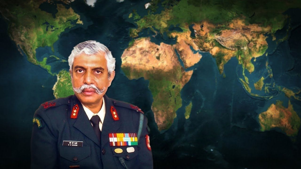 Discussion with General GD Bakshi:  