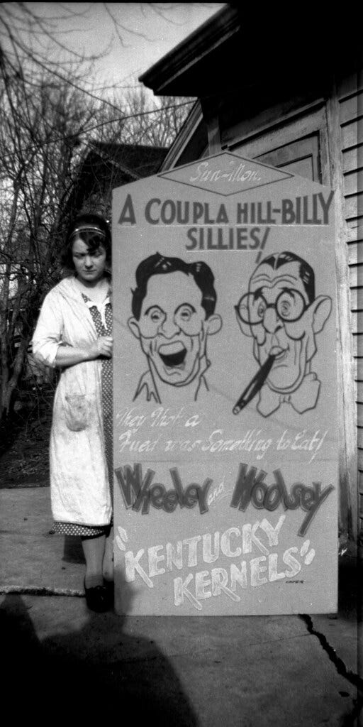 Movie Signboard, Kentucky Kernals, Wheeler & Woolsey | Flickr