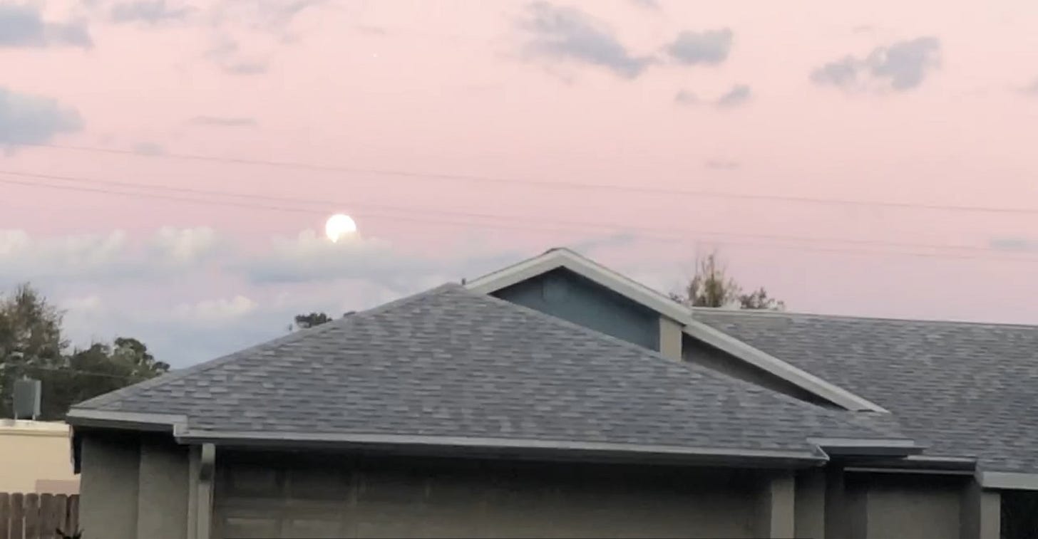 early moon 10-8-22