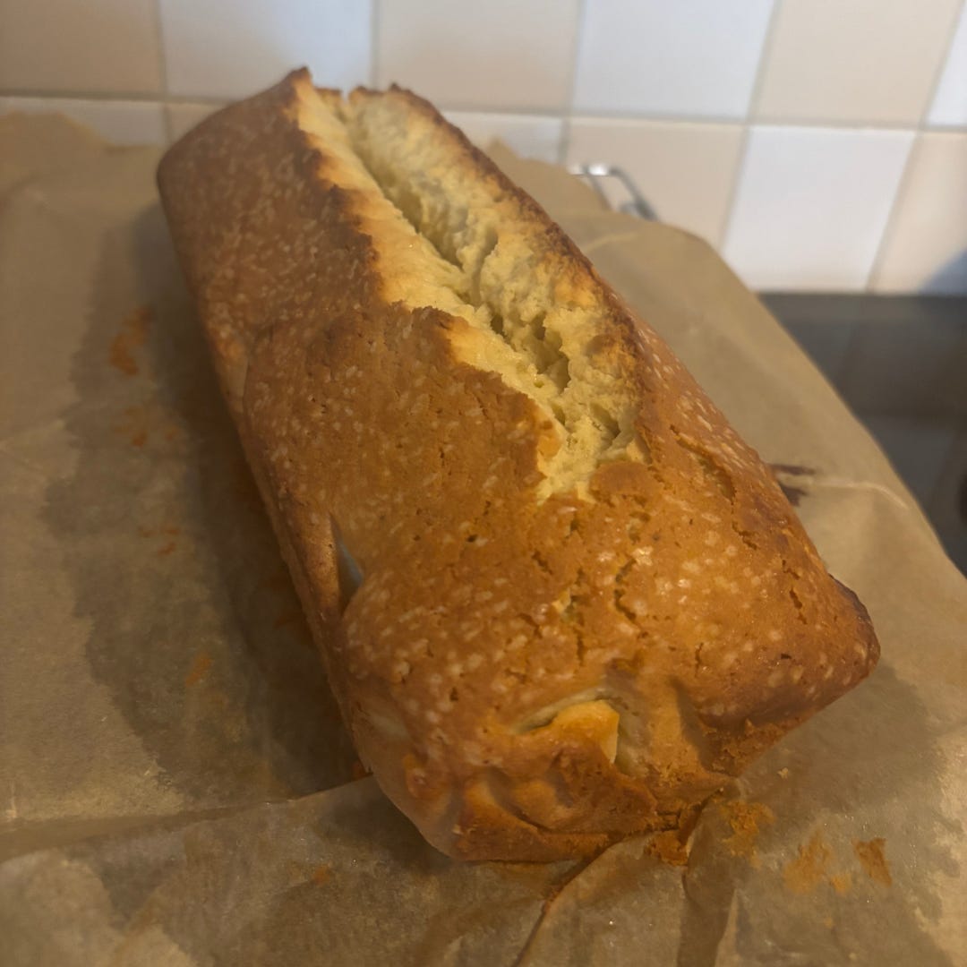 Mooie quatre quarts cake, klassiek recept.