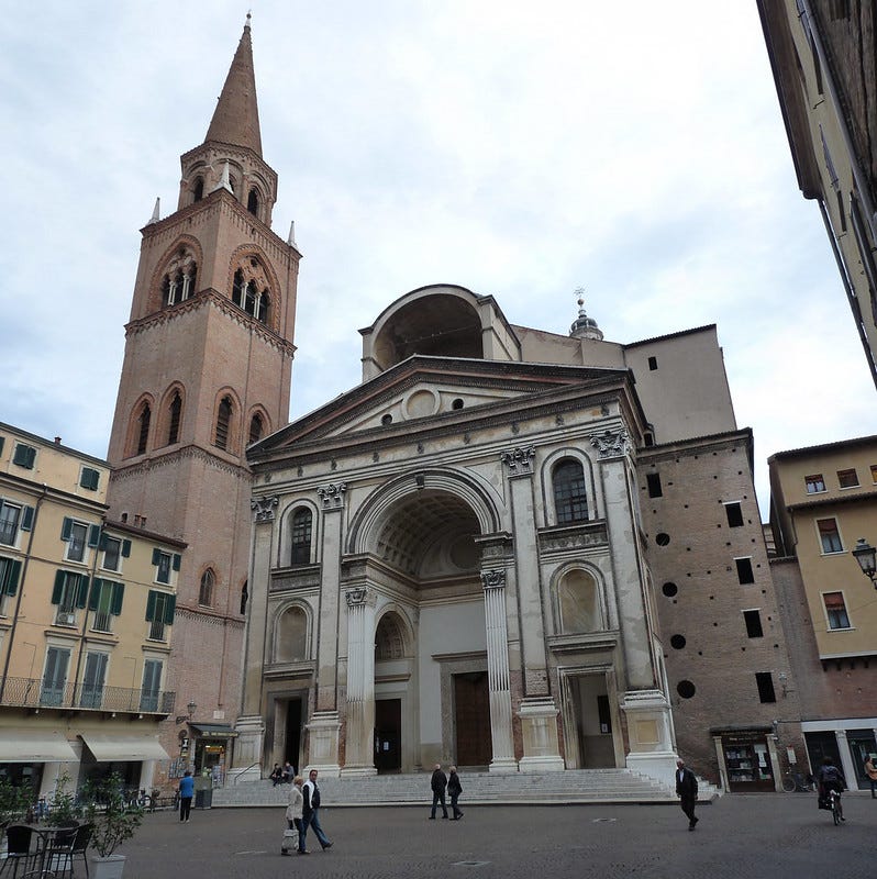 Basilica of Sant'Andrea, Mantua, Italy - SpottingHistory