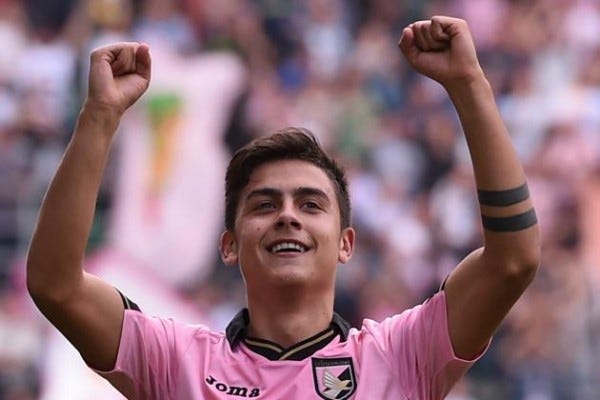 paulo dybala beats hellas verona serie a soccer 2015 images