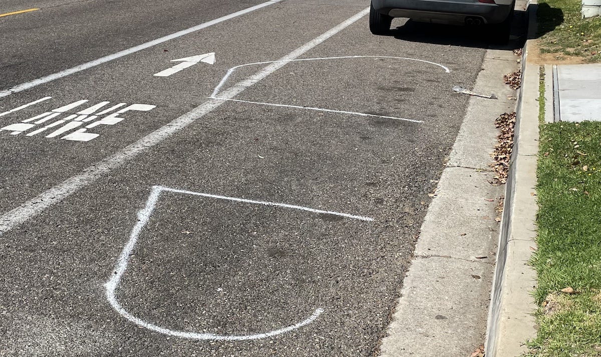 The city of Carlsbad has outlined five traffic circles in the Barrio and will being construction later this year. Steve Puterski photo