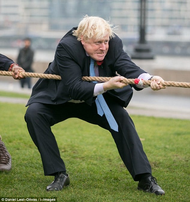 PsBattle: Boris Johnson tug of war - Imgur